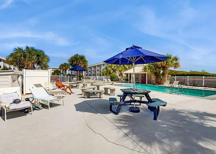 Oceanfront At Plantation East - Shared Pools Hot Tubs Tennis Ac & Wifi *